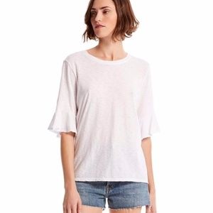 Michael Starts Ruffle Sleeve Tee